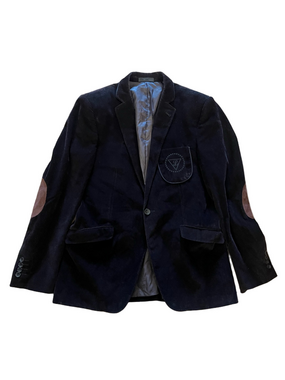 Vintage Legolas Creation Brown Wool Corduroy Blazer Jacket Mens Euro 50 US 40